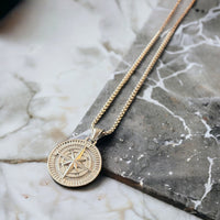 Compass Pendant (Silver)