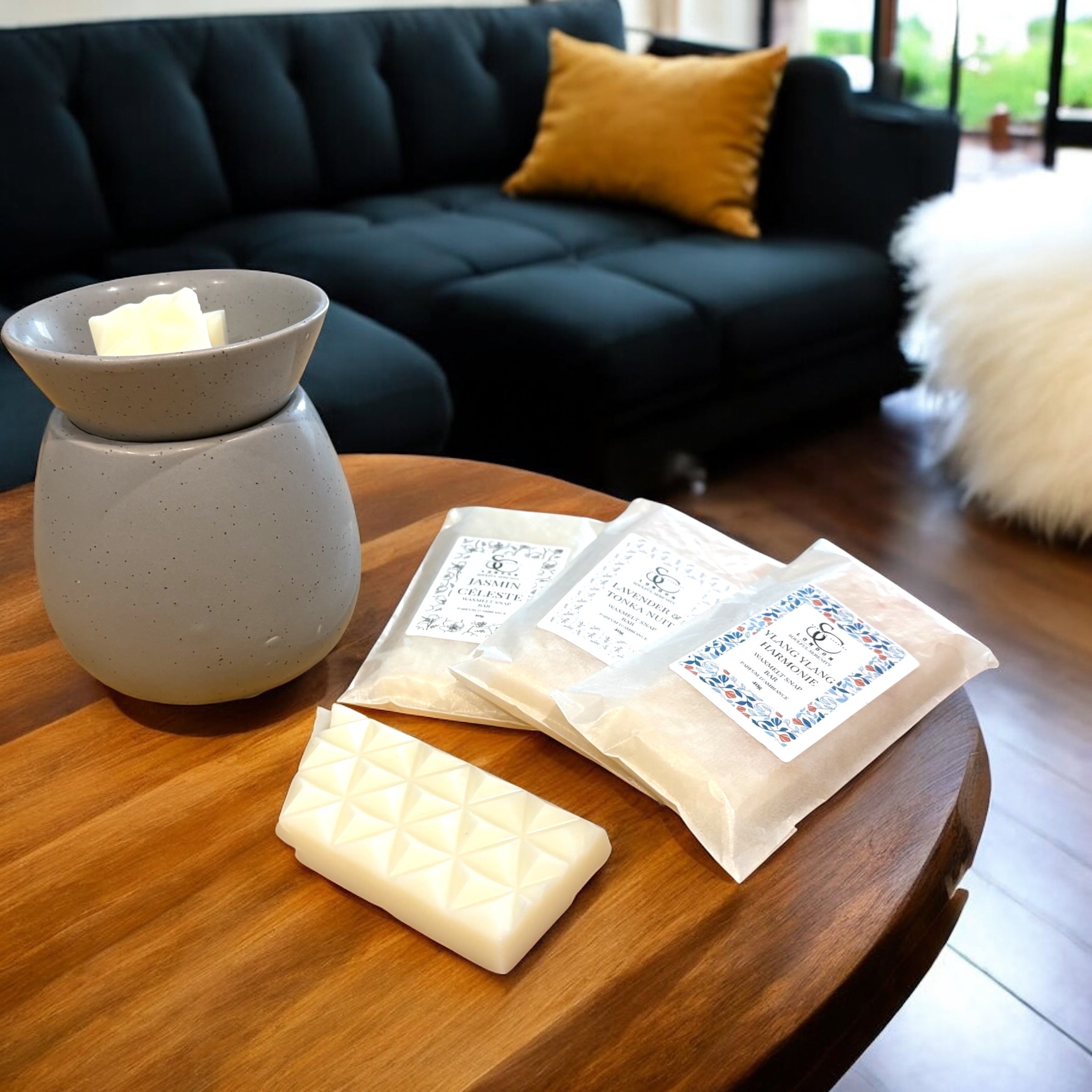 Ylang Ylang Harmonie Wax Melt Snap Bar (40g) – Soulful Serenity Range