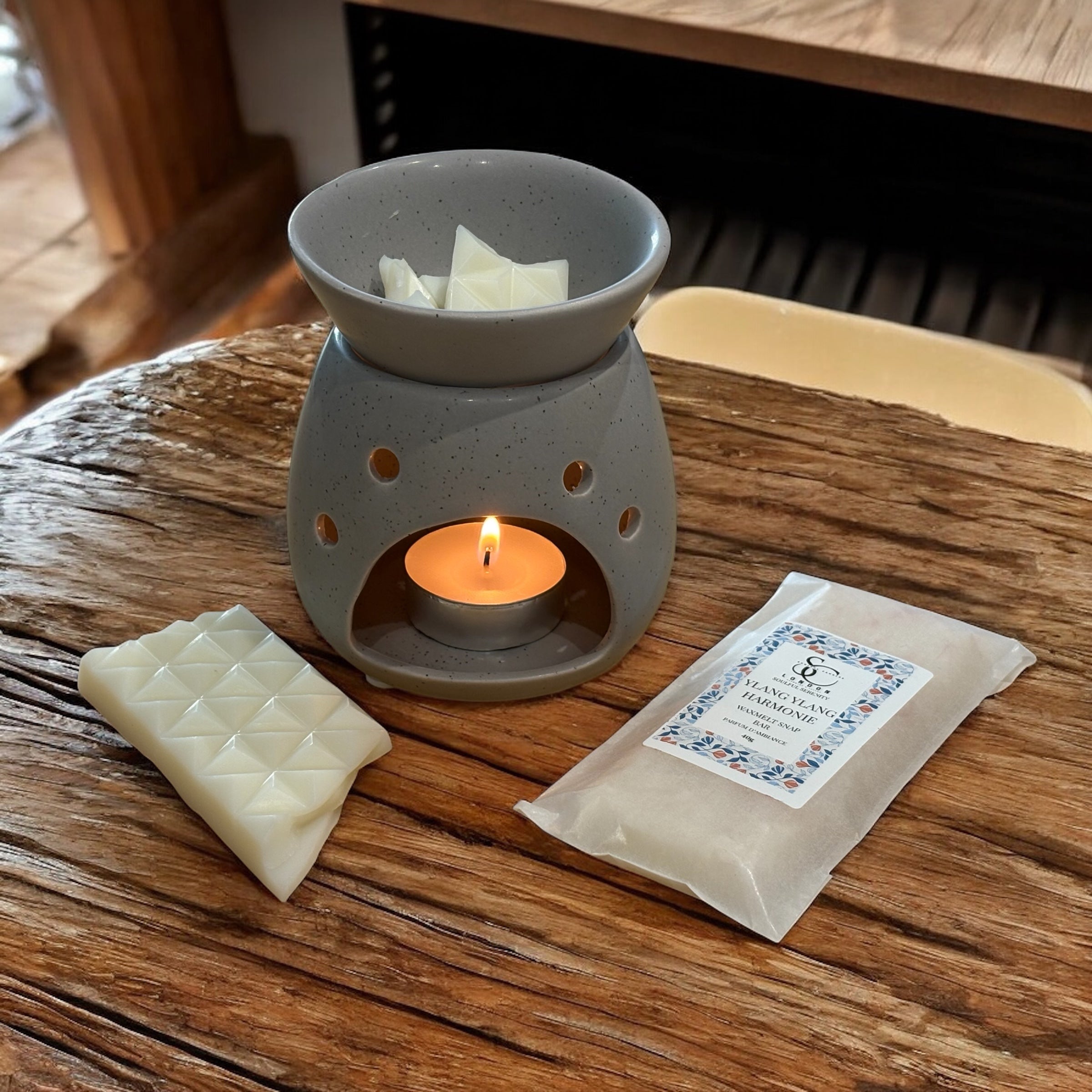 Ylang Ylang Harmonie Wax Melt Snap Bar (40g) – Soulful Serenity Range