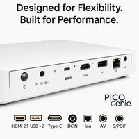 Pico Genie M550 Plus 4.0 Smart Projector (650 lms Full HD Ultra Portable)