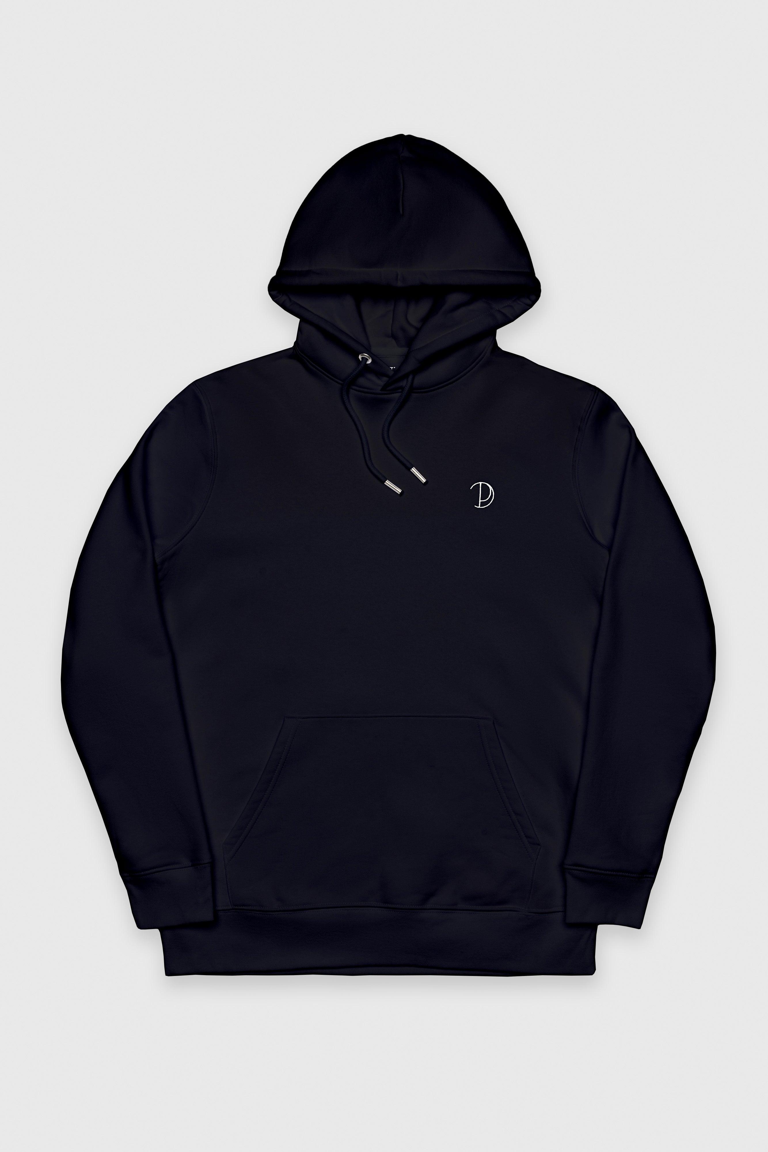 Embroidered Logo Hoodie