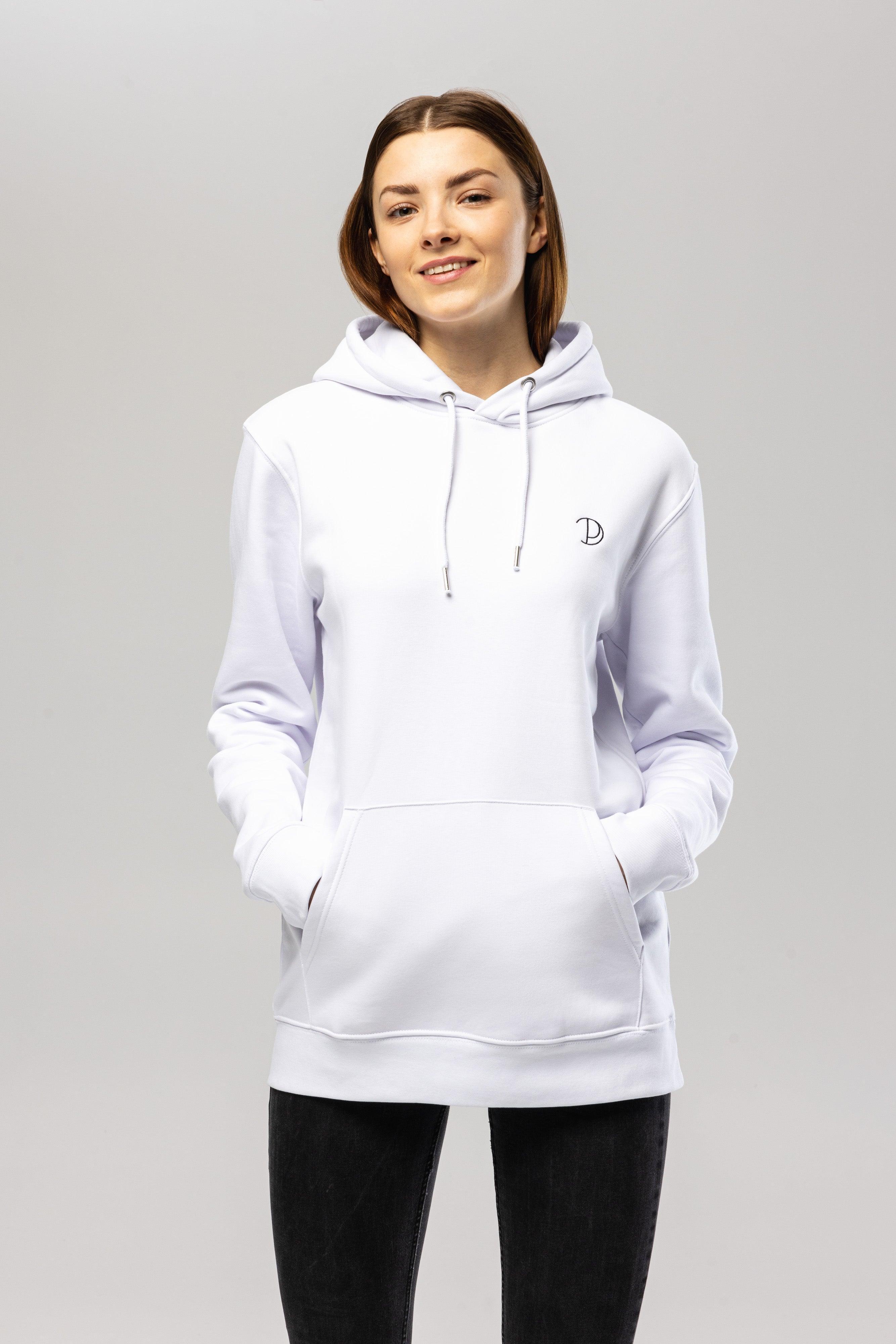 Embroidered Logo Hoodie
