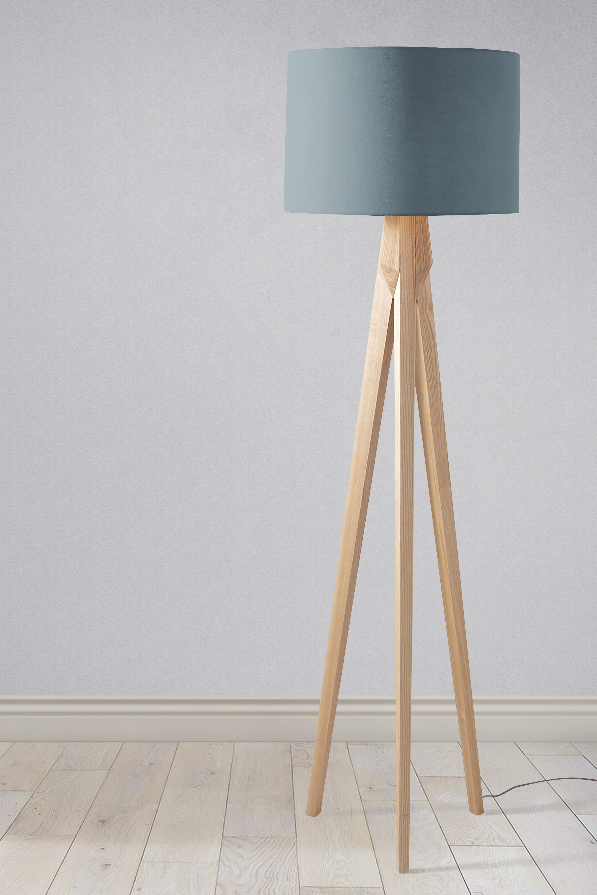 Plain Petrol Blue Lampshade,  Ceiling or Table Lamp Shade