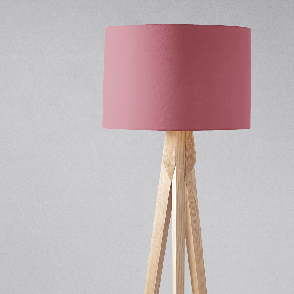 Plain Rosewood Lampshade, Pink Ceiling or Table Lamp Shade