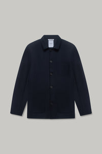 Chiltern Shacket Sleeve Lining - Birbo Twill Navy