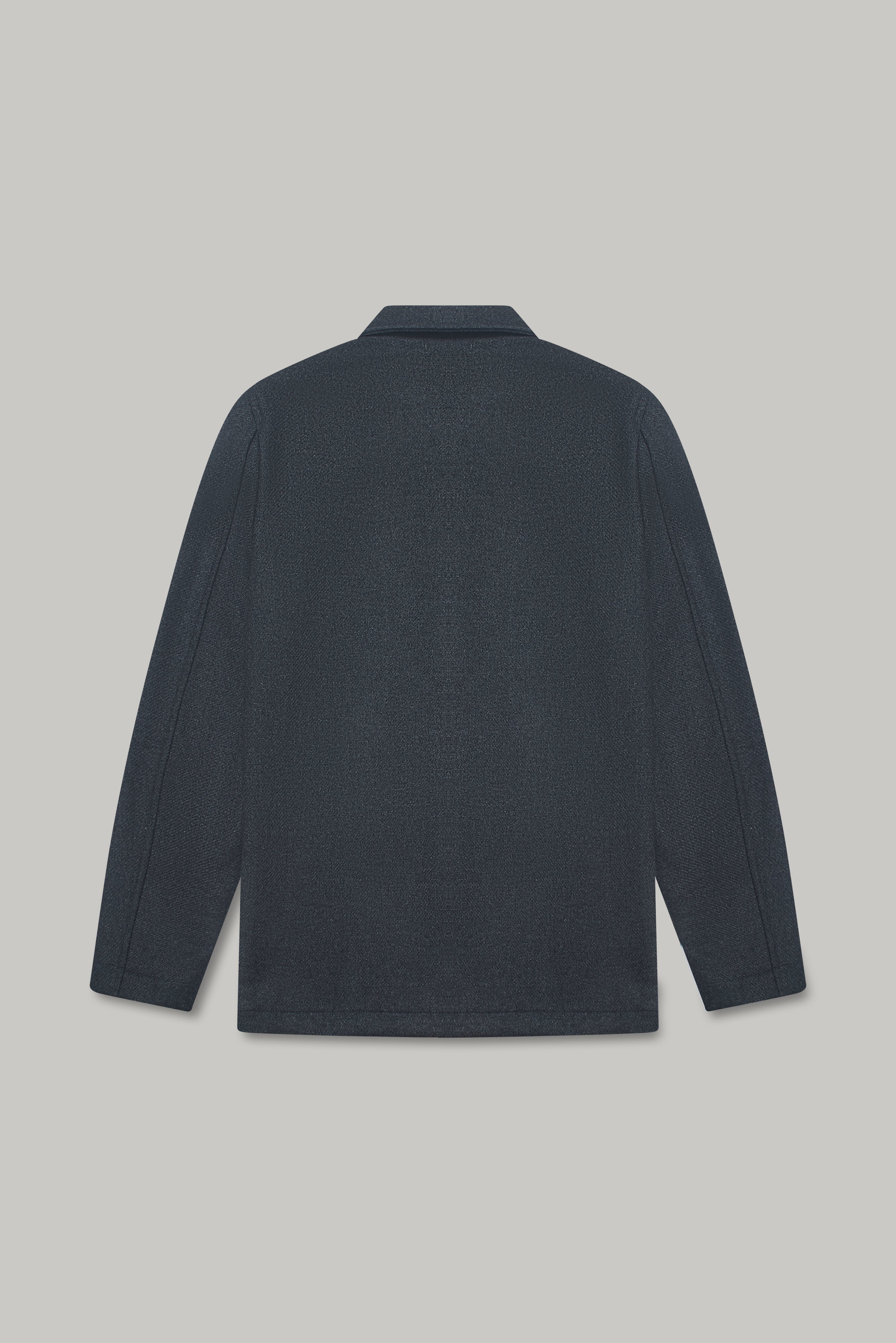 Chiltern Shacket Sleeve Lining - Birbo Twill Grey
