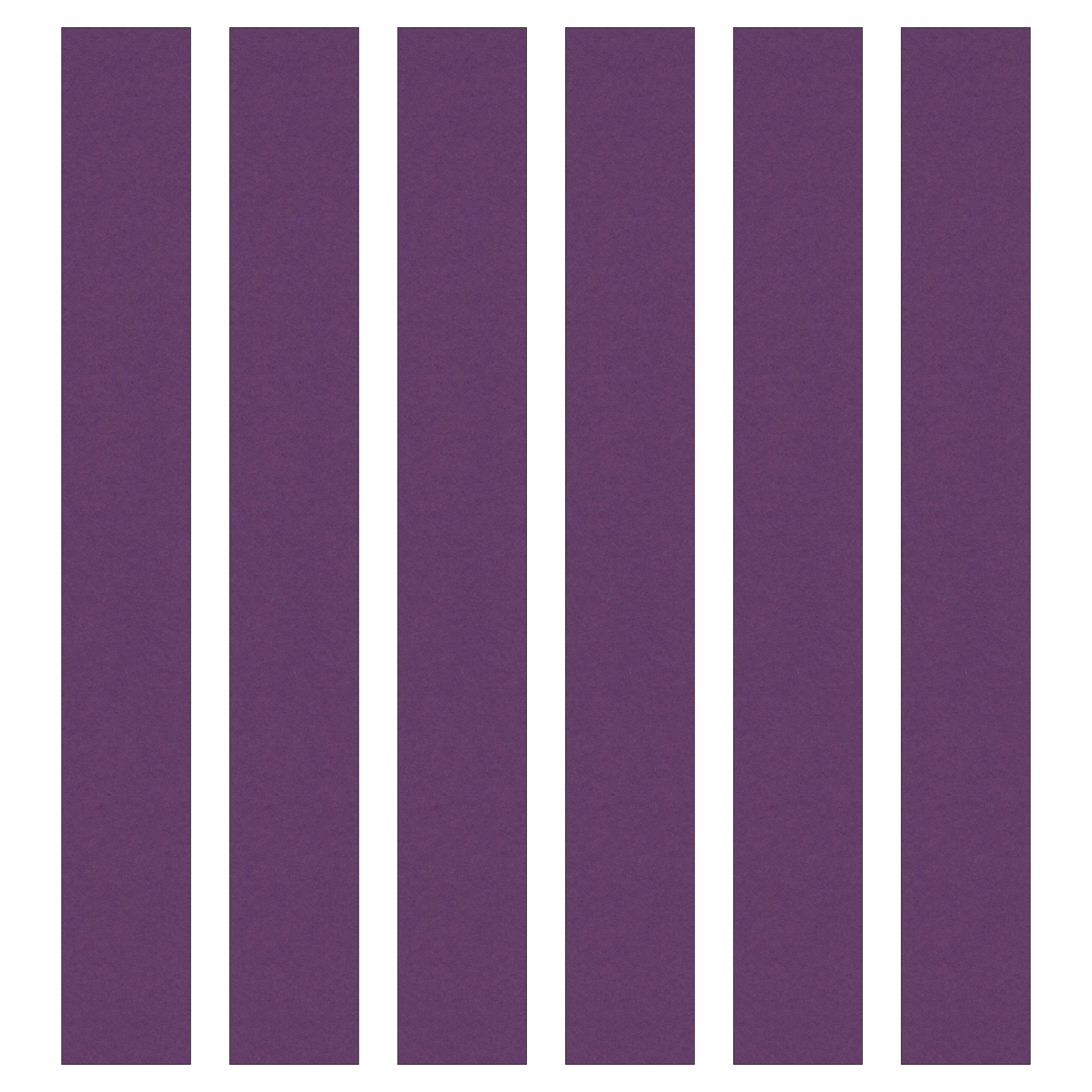 Purple Paper Chain Card Strips. 5 Meters / 16 Feet. Wedding Party Engagement