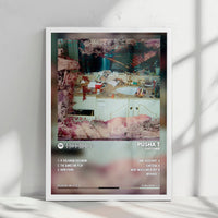 Pusha T "Daytona" Album Cover Poster - with Complete Tracklist