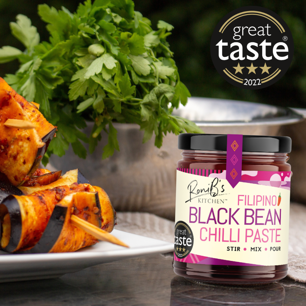 Filipino Black Bean Chilli Paste | ⭐️⭐️⭐️ Great Taste Award Winner | Featured in James Martin Saturday Morning Show