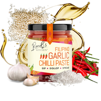 Filipino Garlic Chilli Paste with Scotch Bonnets | Medium Heat | Vegan