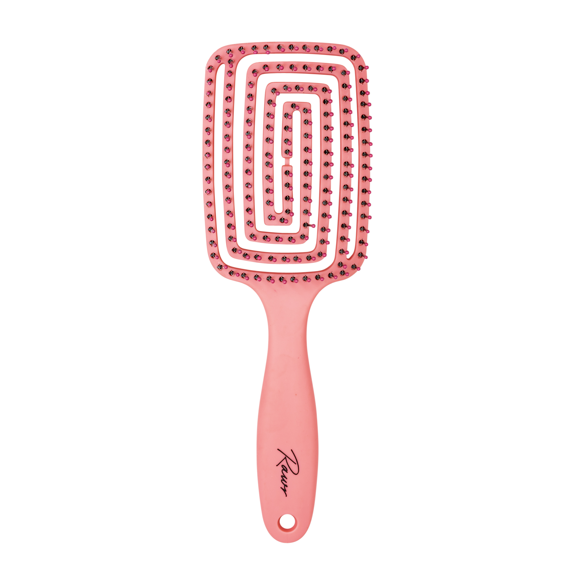 Rawr Maze Hair Brush - Pink