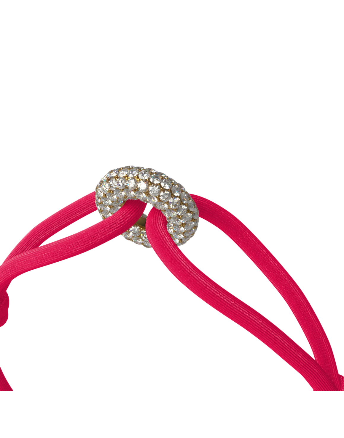 Golden Soho Pavé Cord Bracelet