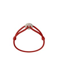Golden Soho Pavé Cord Bracelet