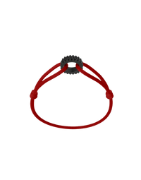 Carbon Regent Cord Bracelet