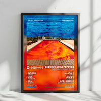 Red Hot Chili Peppers "Californication" Album Cover Poster - with Complete Tracklist