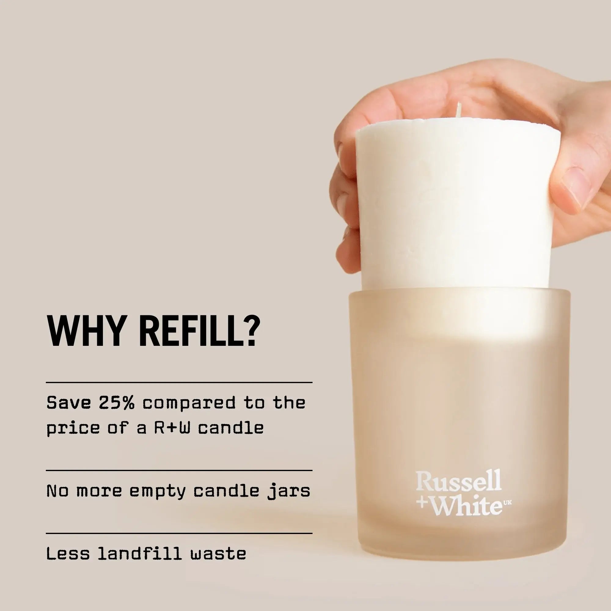 Exmoor Scented Candle Refill