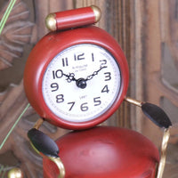 Retro Barber Clock - Vintage Style Hairdressing Chair Timepiece
