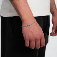 Rope Bracelet (Silver) 3mm