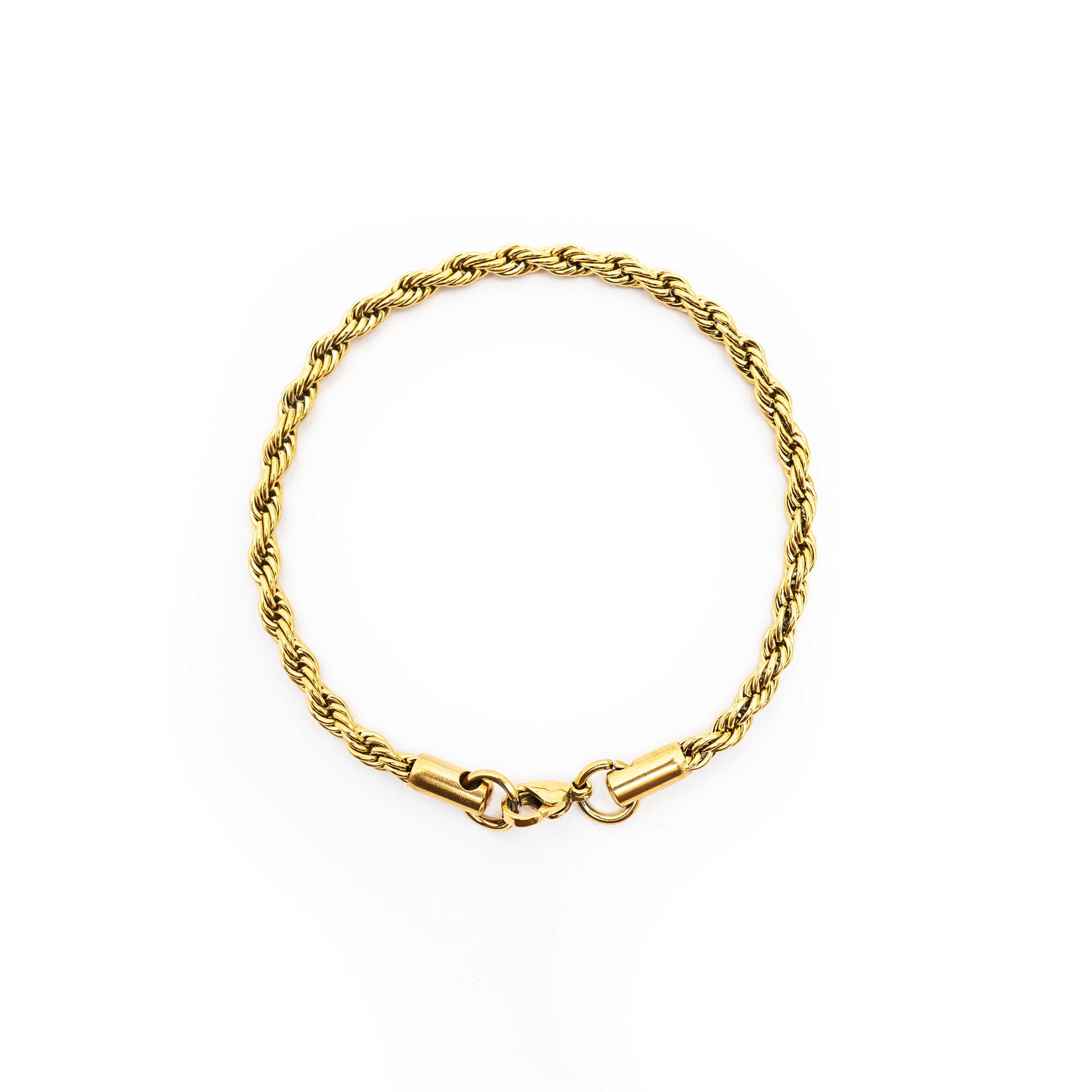 Rope Bracelet (Gold) 3mm