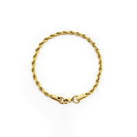 Rope Bracelet (Gold) 3mm
