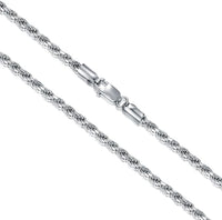 Rope Bracelet (Silver) 3mm