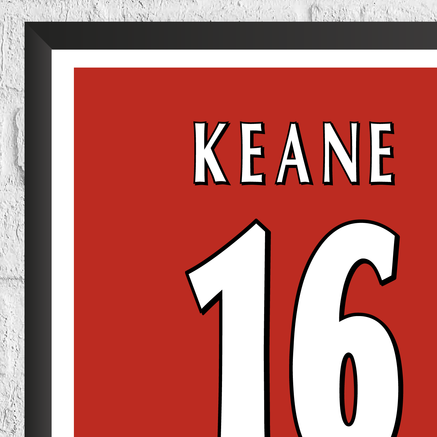 Roy Keane Legend Stats Print