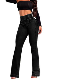 SirenShirred High Rise Jeans