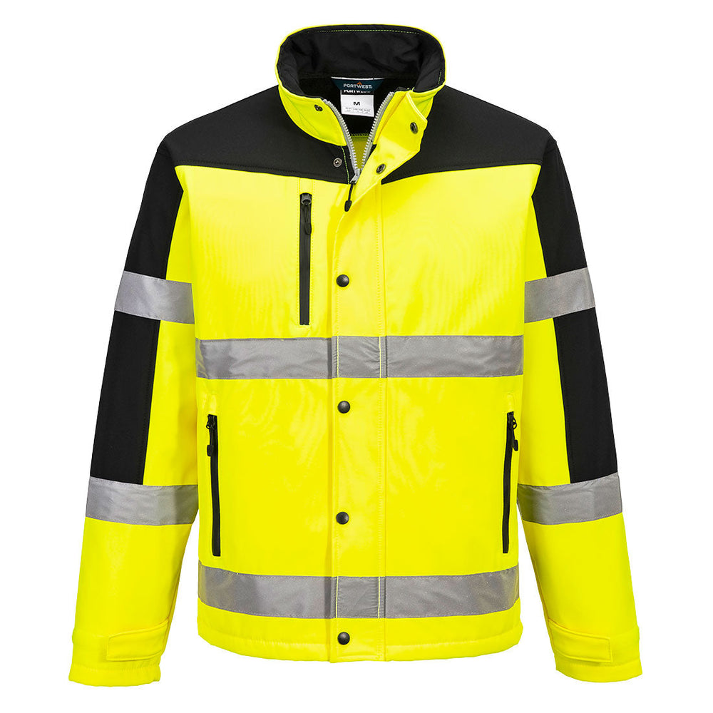 Portwest Hi-Vis Contrast Softshell (3L)