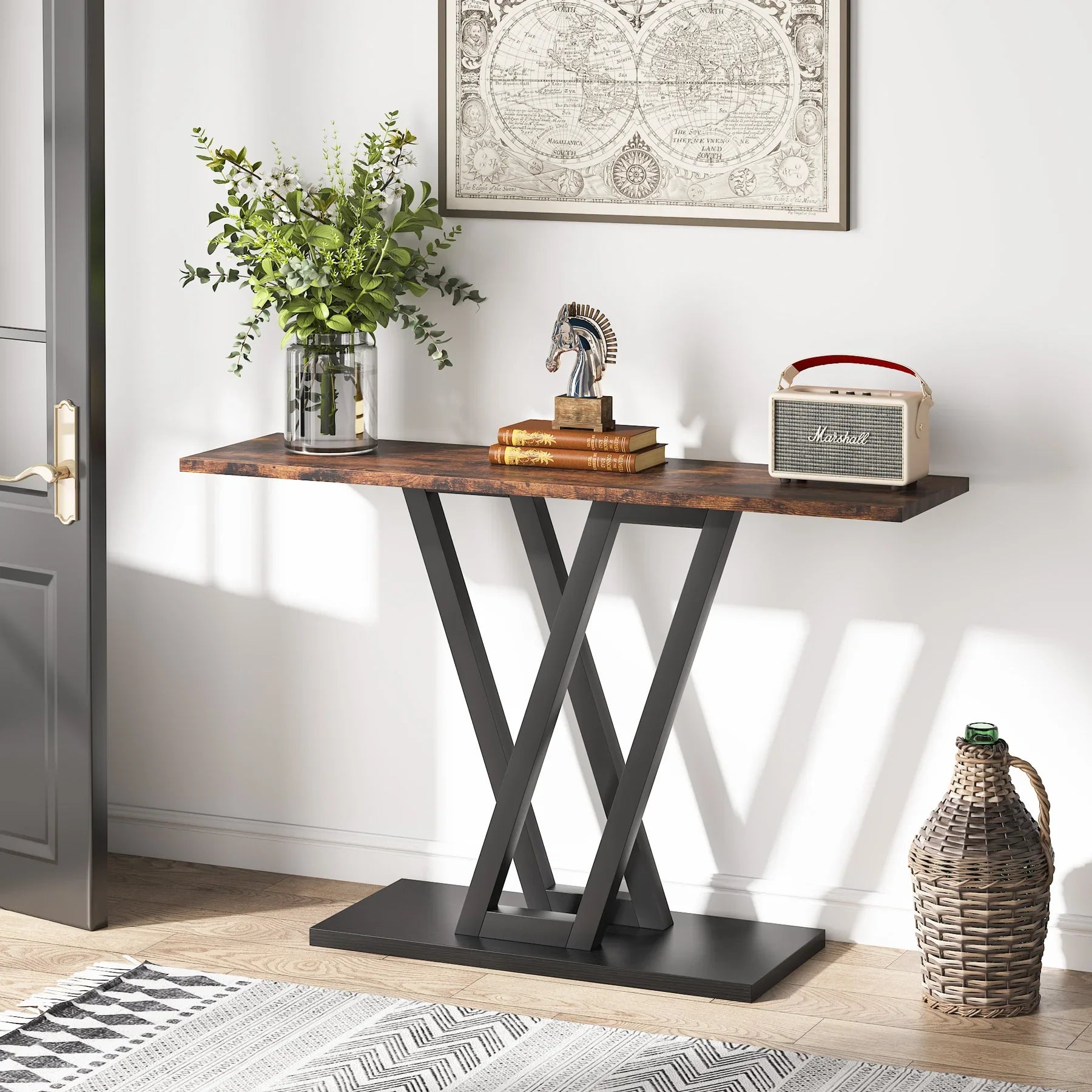 Industrial Console Table
