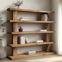 Solid Wood Multi-layer Storage Rack