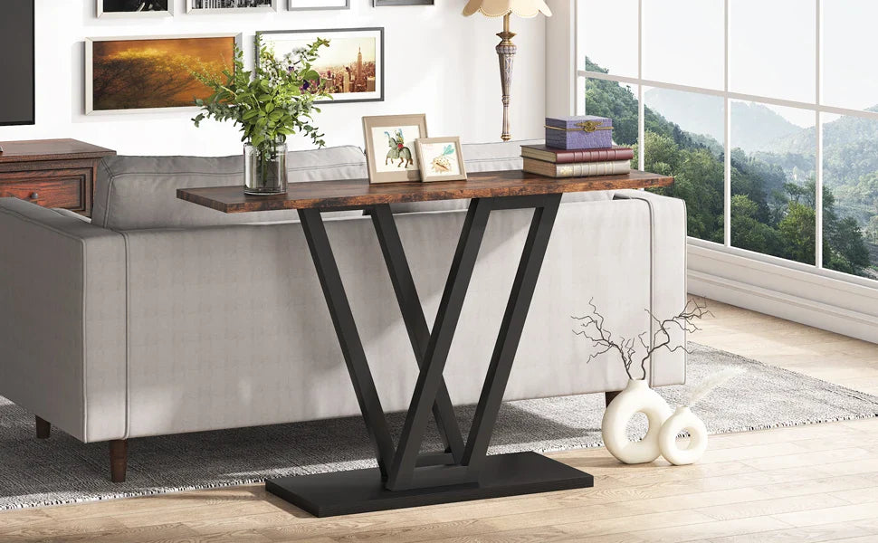 Industrial Console Table