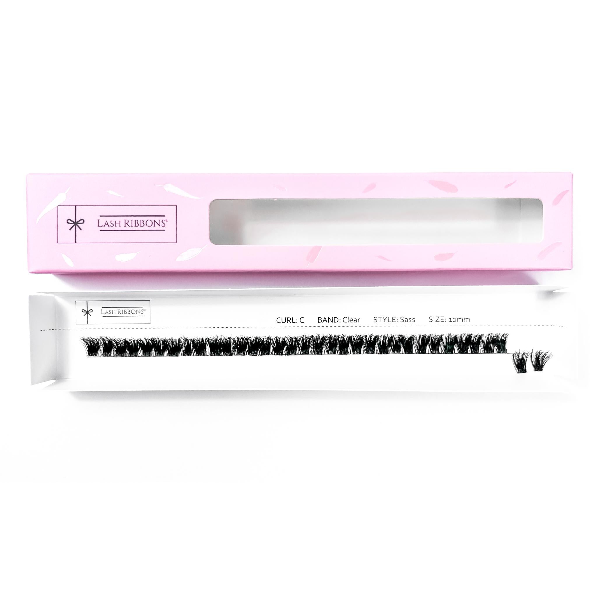 Sass - Weightless 'C' Curl Pre-Cut Lash Ribbons®