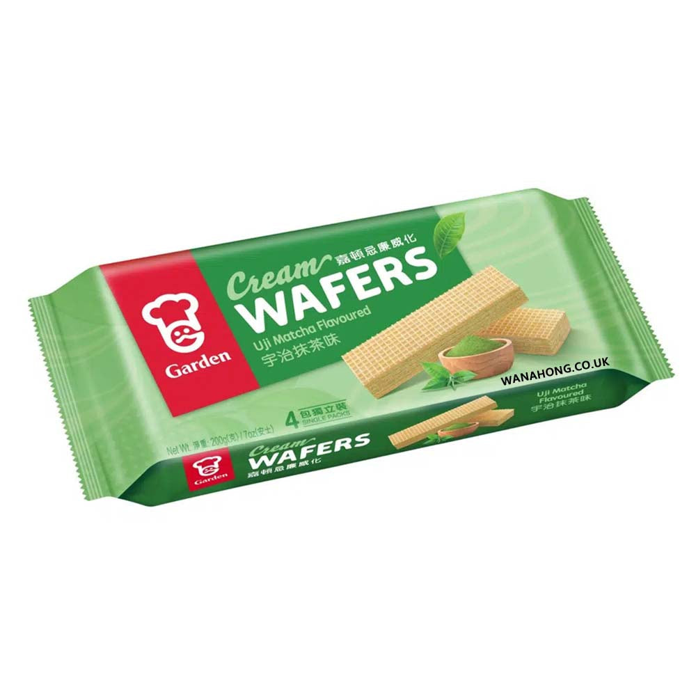 GARDEN Cream Wafers Uji Matcha Flavour 200g