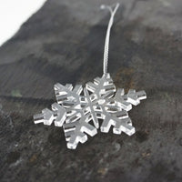 Outdoor Christmas Tree Decoration Snowflake Cheerful Festive Sparkling