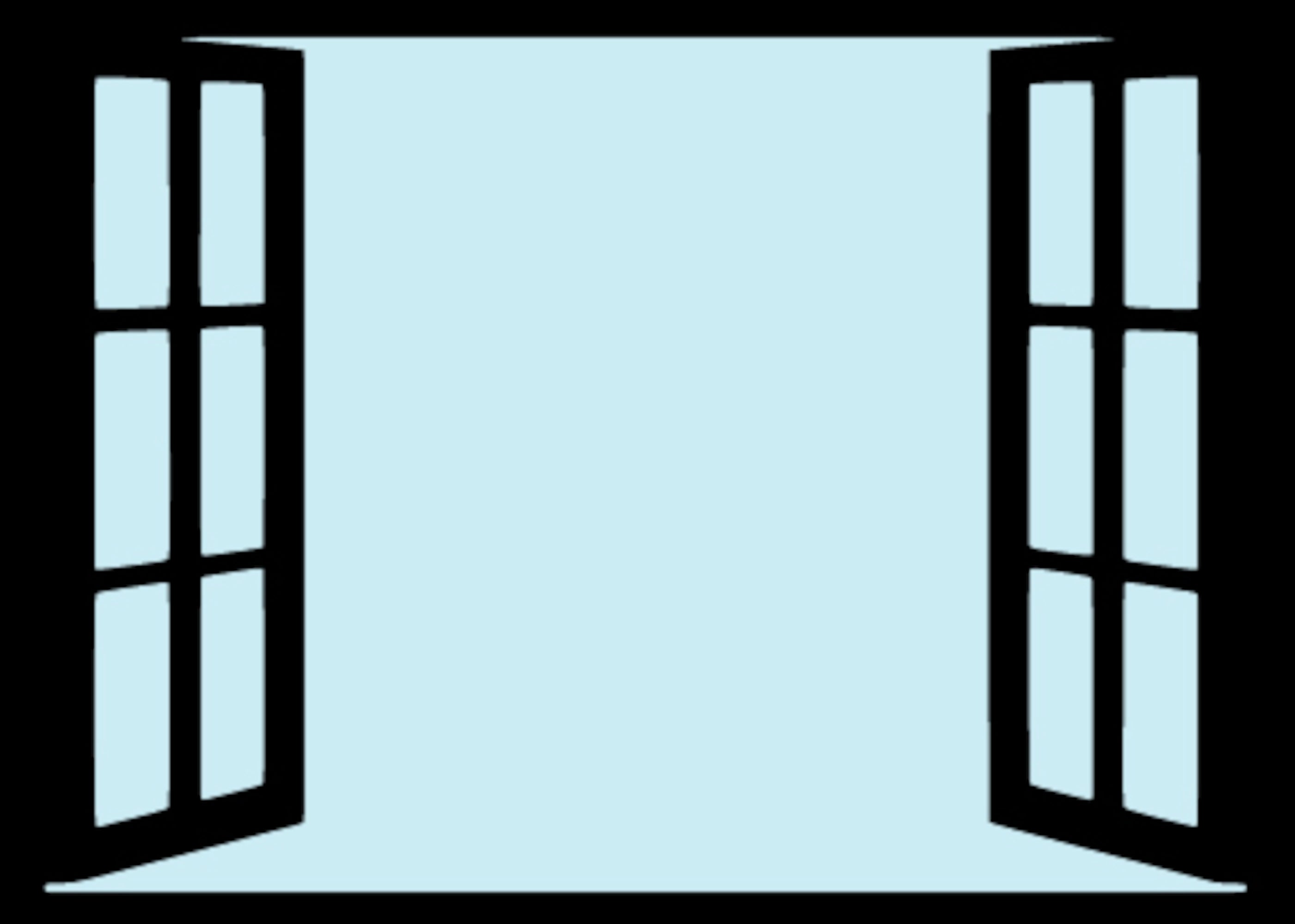 SunCatcher Garden Mirror Rectangular Open Window Range of Sizes