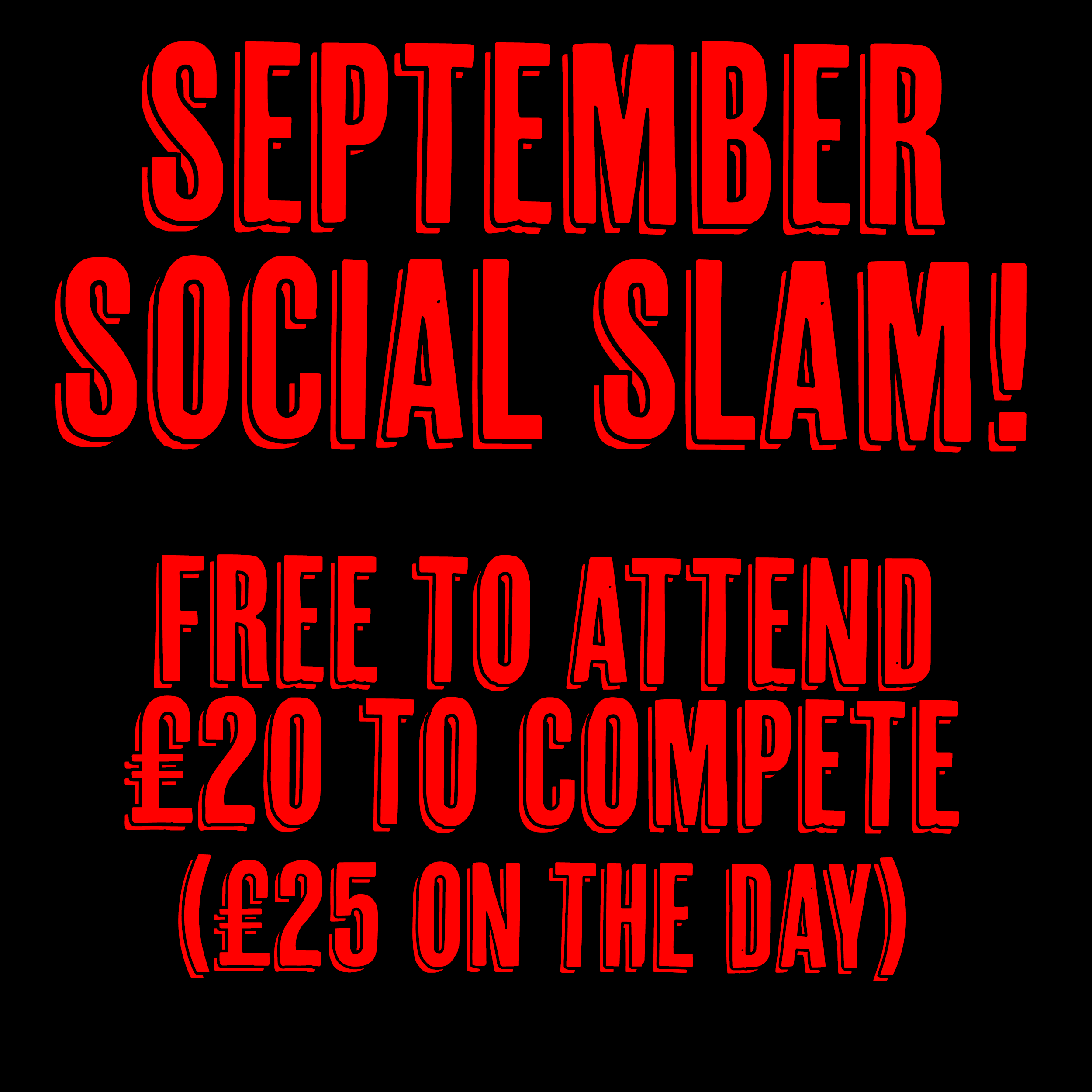 Entry to September Social Slam Arm Wrestling Tournament