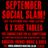 Entry to September Social Slam Arm Wrestling Tournament
