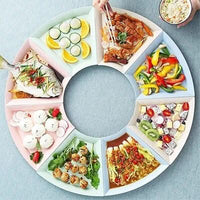 12PCS Nordic Creative Platter