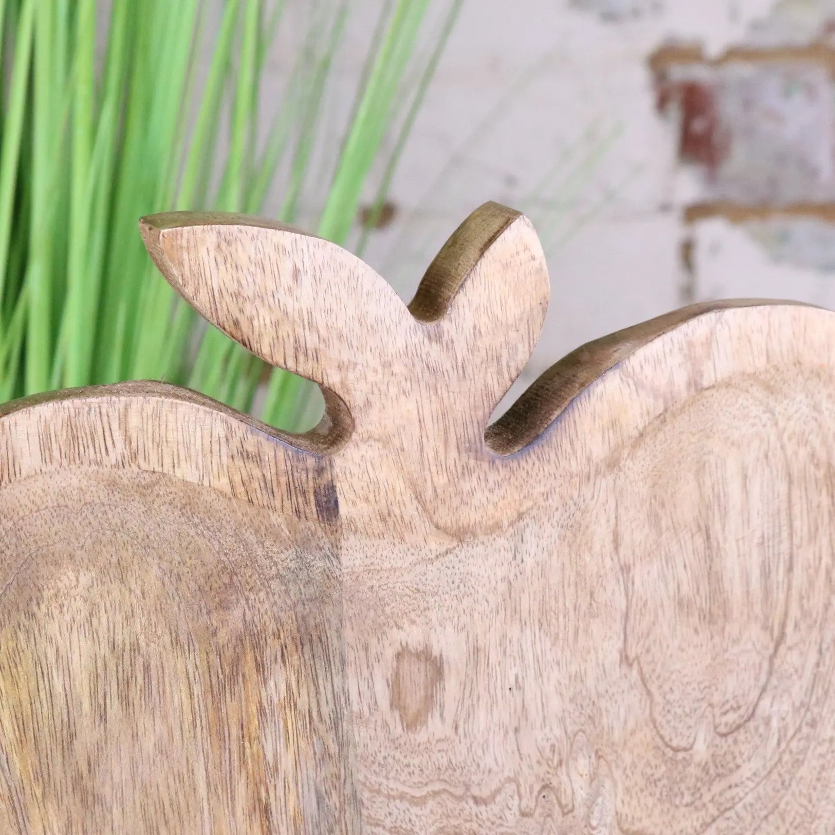 Saif Apple Shaped Tray Mango Wood