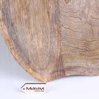 Saif Apple Shaped Tray Mango Wood