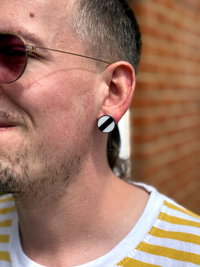 National Speed Limit Stud Earring