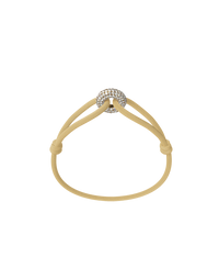 Golden Soho Pavé Cord Bracelet