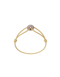 Mini Rose Soho Pavé Cord Bracelet