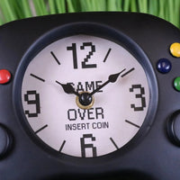 Sareka Retro Gaming Room Clock – Wall or Desk Mountable Decor