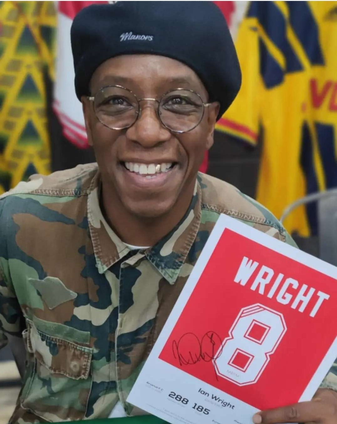 Ian Wright Legend Stats Print