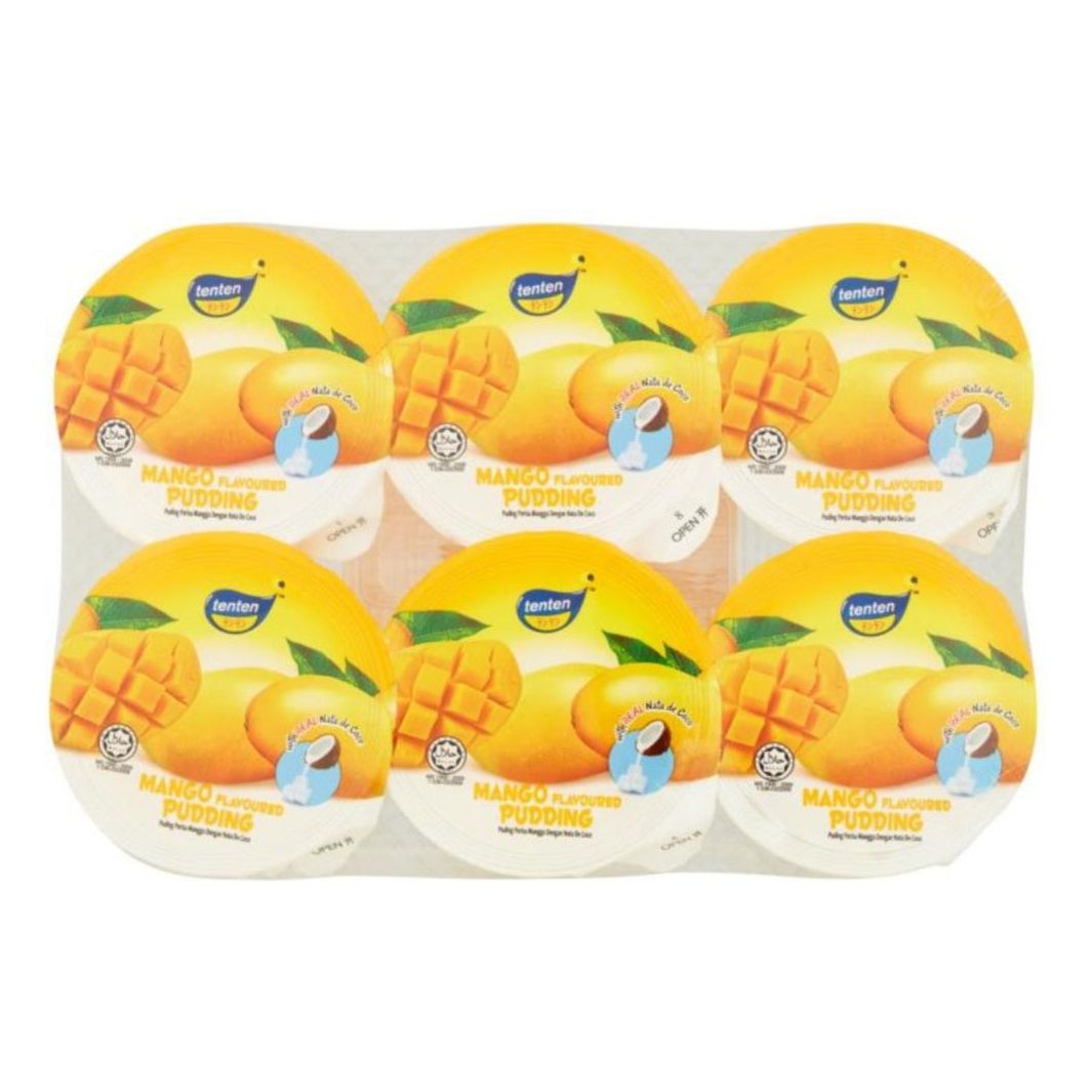 TENTEN Jelly Pudding Mango Flavour 6x80g