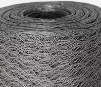 Chicken Wire Mesh Rabbit Animal Fence Green PVC Coated