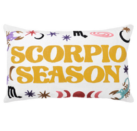 Scorpio Season Needlepoint Cushion