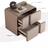 Creative Double-layer Storage Bedside Table