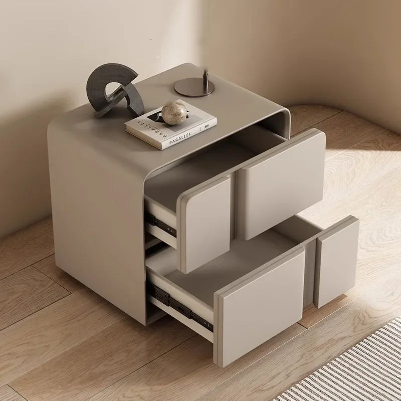 Creative Double-layer Storage Bedside Table
